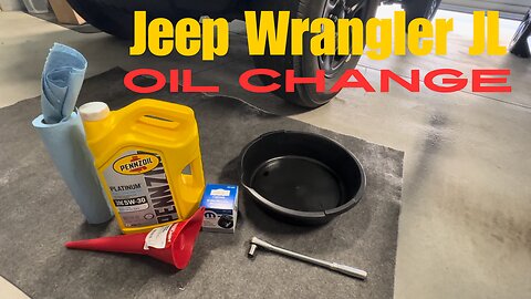 Jeep Wrangler JL Oil Change