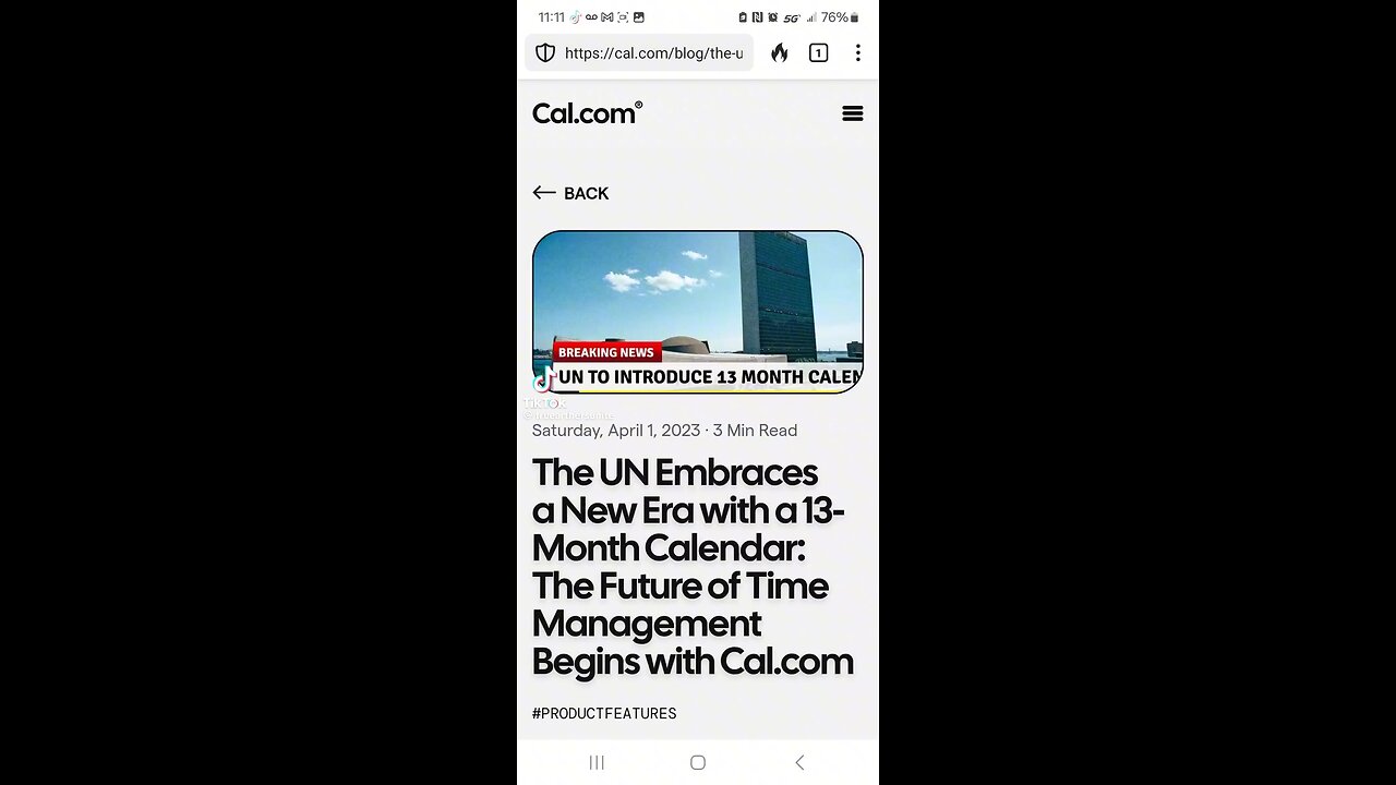 Finally!! We get our 13 month calendar back! 🤔