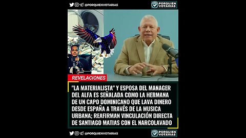 ⚡️"LA MATERIALISTA" Y ESPOSA DEL MANAGER DEL ALFA ES SEÑALADA COMO LA HERMANA DE UN CAPO DOMINICANO