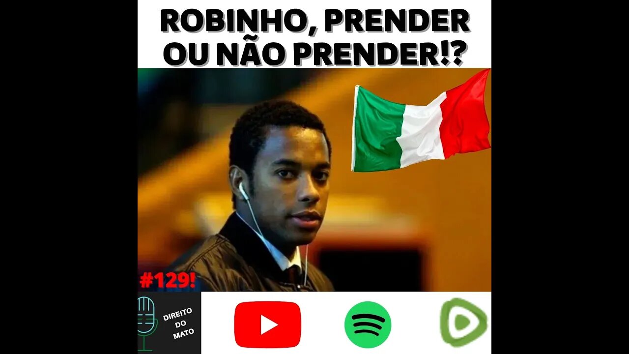 #129 ROBINHO, PRENDER OU NÃO PRENDER!?