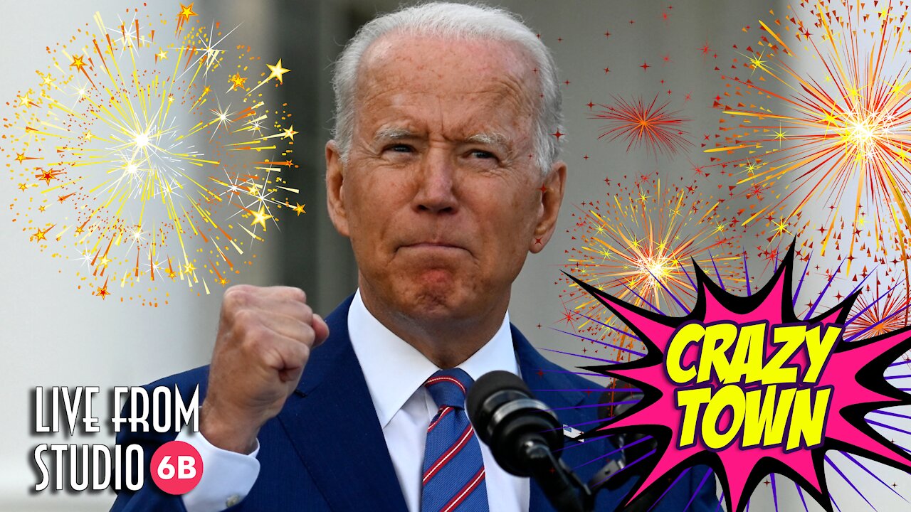 WOW! Joe's Independence Day Speech Is One for the History Books!! (Crazy Town)
