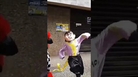 DANÇARINOS SUPER NINJAS DA CARRETA DA ALEGRIA FURACÃO, DANÇANDO FOFÃO, O MÁSKARA, BEN10 E PATATI