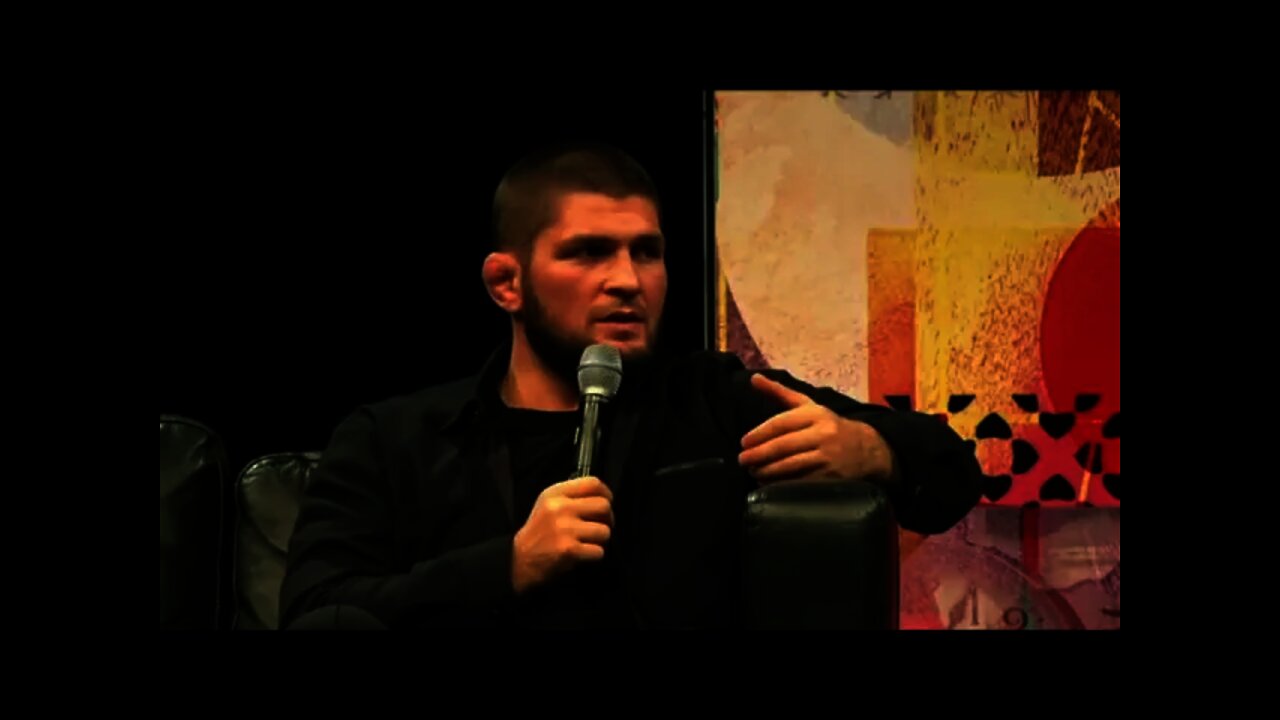 Khabib addresses backlash from his ring-girl comments