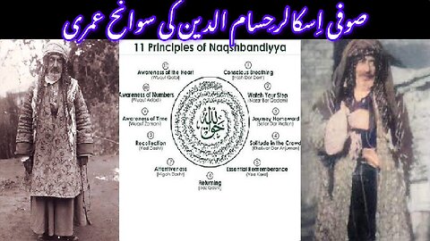Biography of Sufi Schalor Ali Hisam-ad-Din Naqshbandi | علی حسام الدین نقشبندی کی سوانح عمری۔