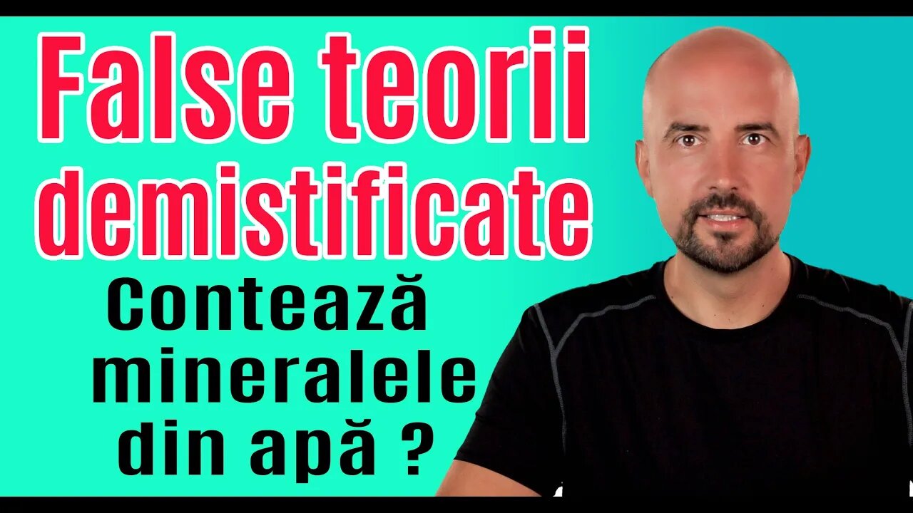 Minerale sau Puritate: Ce este mai important la apă? False teorii demistificate!