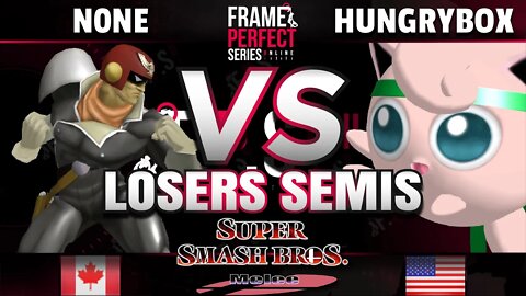 FPS5 Online - GG | n0ne (Captain Falcon) vs. Liquid | Hungrybox (Jigglypuff) - Melee Losers Semis