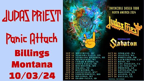 Judas Priest - Panic Attack - Billings, Montana 10/03/24