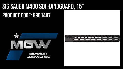 Sig Sauer M400 SDI Handguard, 15" - 8901487