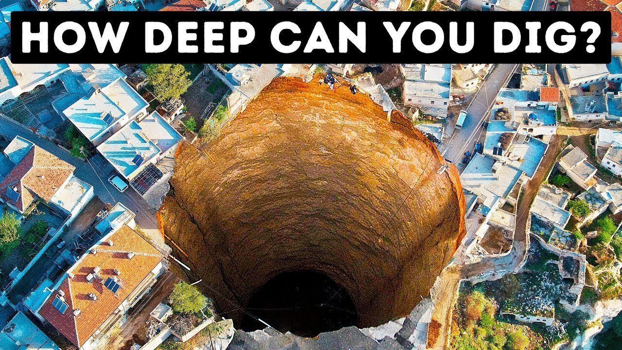 How Deep You Could Dig on Different Planets!!