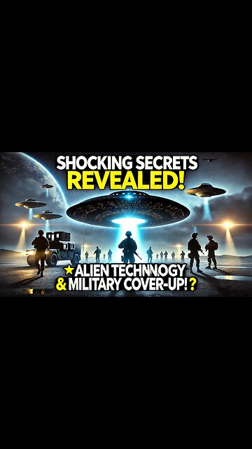 Shocking Secrets Revealed! 🚨 Alien Technology & Military Cover-Up! 👽