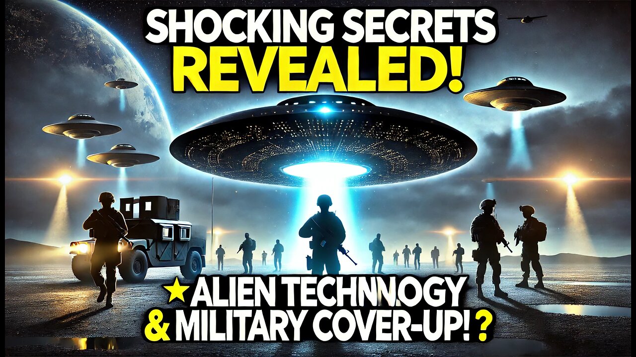 Shocking Secrets Revealed! 🚨 Alien Technology & Military Cover-Up! 👽