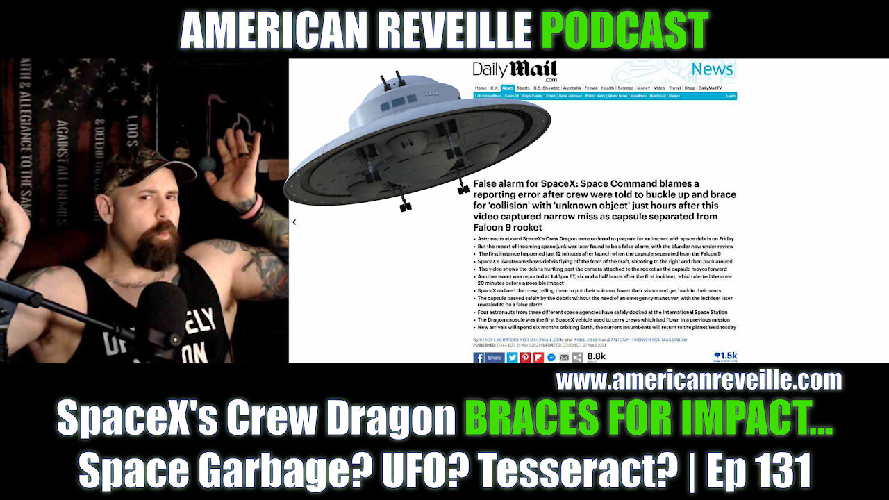 SpaceX's Crew Dragon BRACES FOR IMPACT...Space Garbage? UFO? Tesseract? | Ep 131