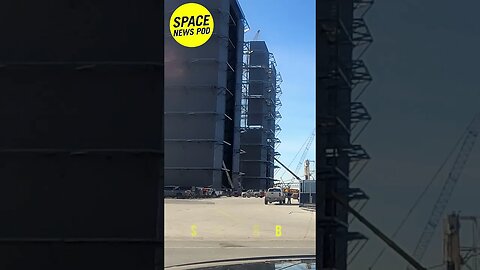 Starship build site at starbase texas