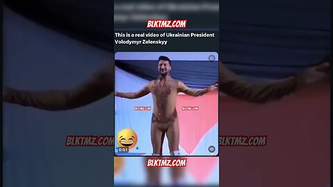 This is a real video of #Ukraine President #volodymyrzelenskyy aka Zesty Skies ! 😩😩😩🤦🏾‍♂️