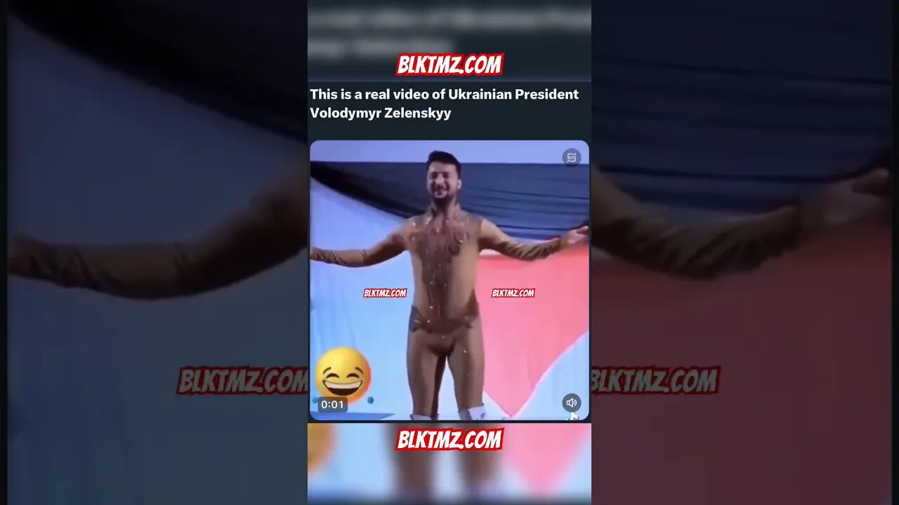 This is a real video of #Ukraine President #volodymyrzelenskyy aka Zesty Skies ! 😩😩😩🤦🏾‍♂️