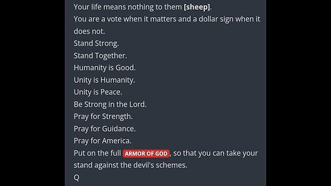 Trump's Speaking About The Spiritual Battle We're In With "Amorphous" Beings