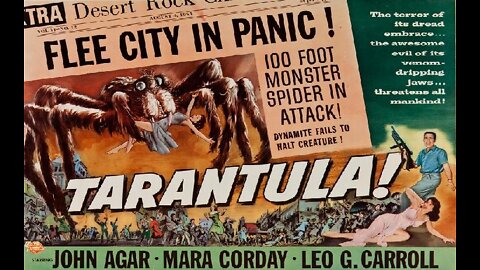 TARANTULA 1955 The Biggest Terror the World Has Ever Known TRAILER & FULL MOVIE in HD