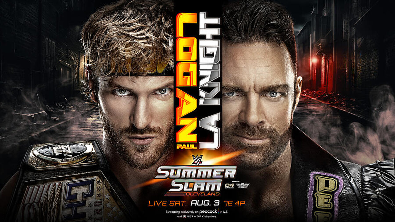 Logan Paul Vs LA Knight WWE SummerSlam WWE United States Championship Prediction