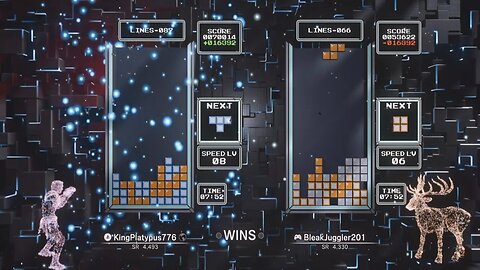 We Got a Rage Quiter on Tetris. SAD!