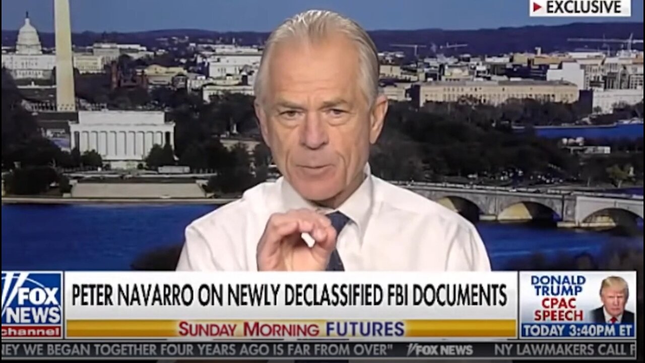 Peter Navarro Guarantees At Least 3 Durham Indictments