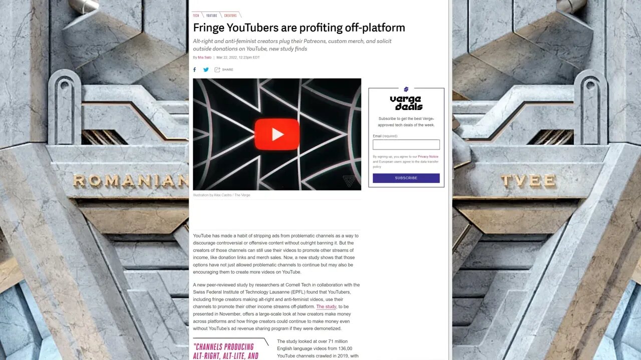 Youtube does not censor enough media claims