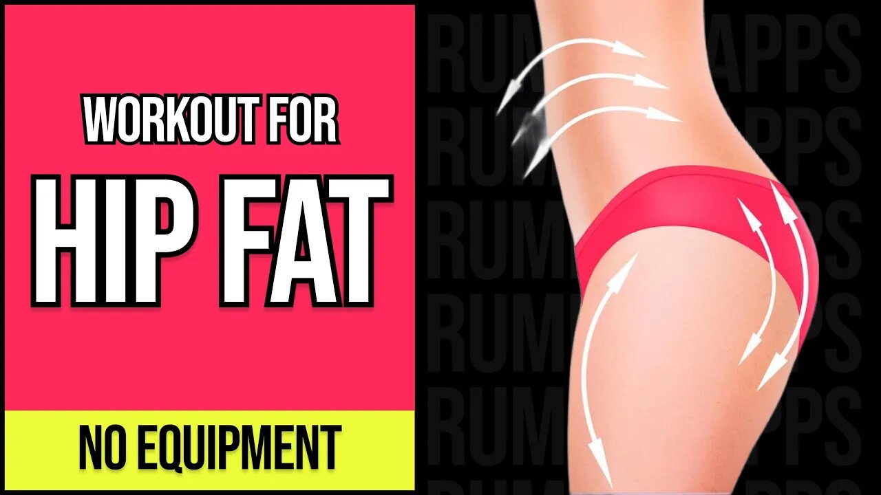 Hip Fat | Unbelievable Way to Lose Hip Fat With NO Equipment