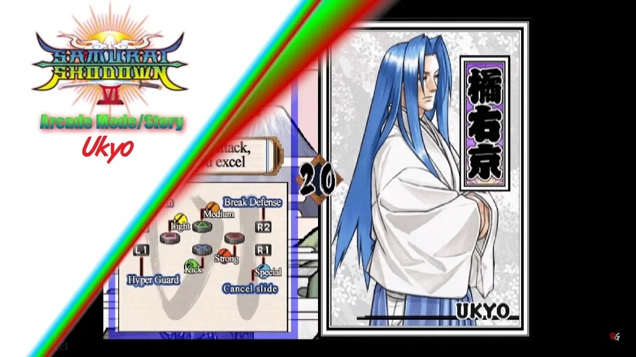 Samurai Shodown VI - Arcade Mode/Story - Ukyo