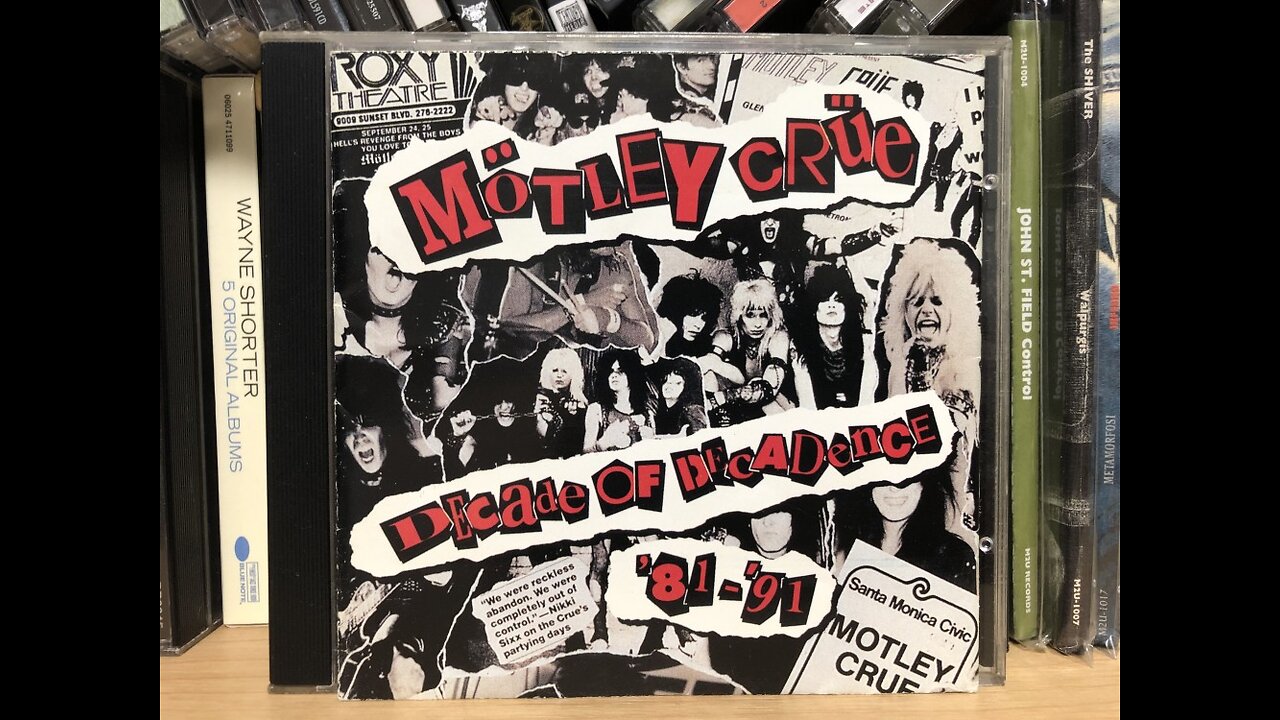 MOTLEY CRUE - Decade Of Decadence