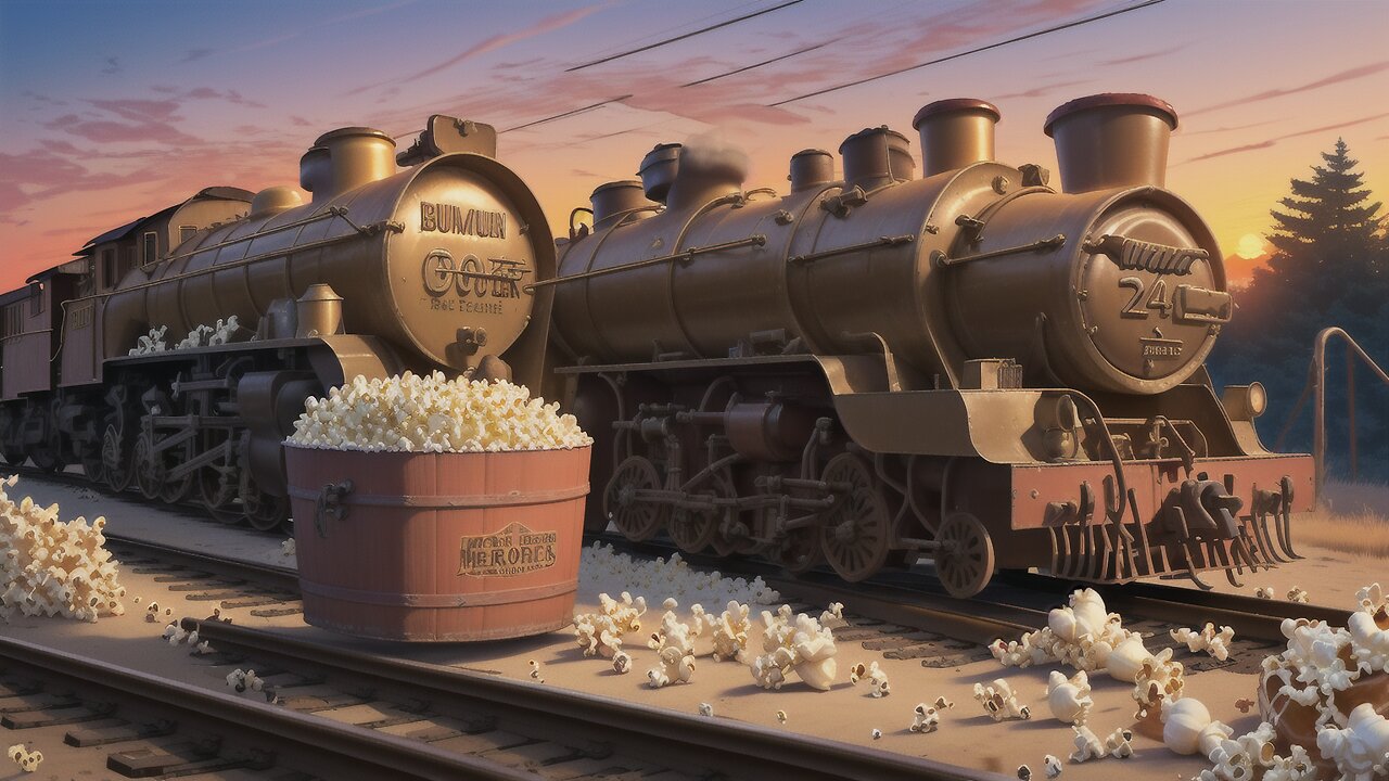 Popcorn Dreams on the Railroad