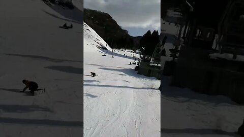 Before disaster struck #shorts #japan #skiing