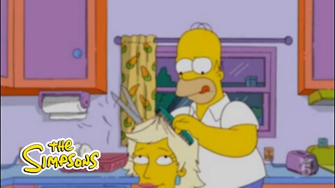 Homer Scissorhands | The Simpsons