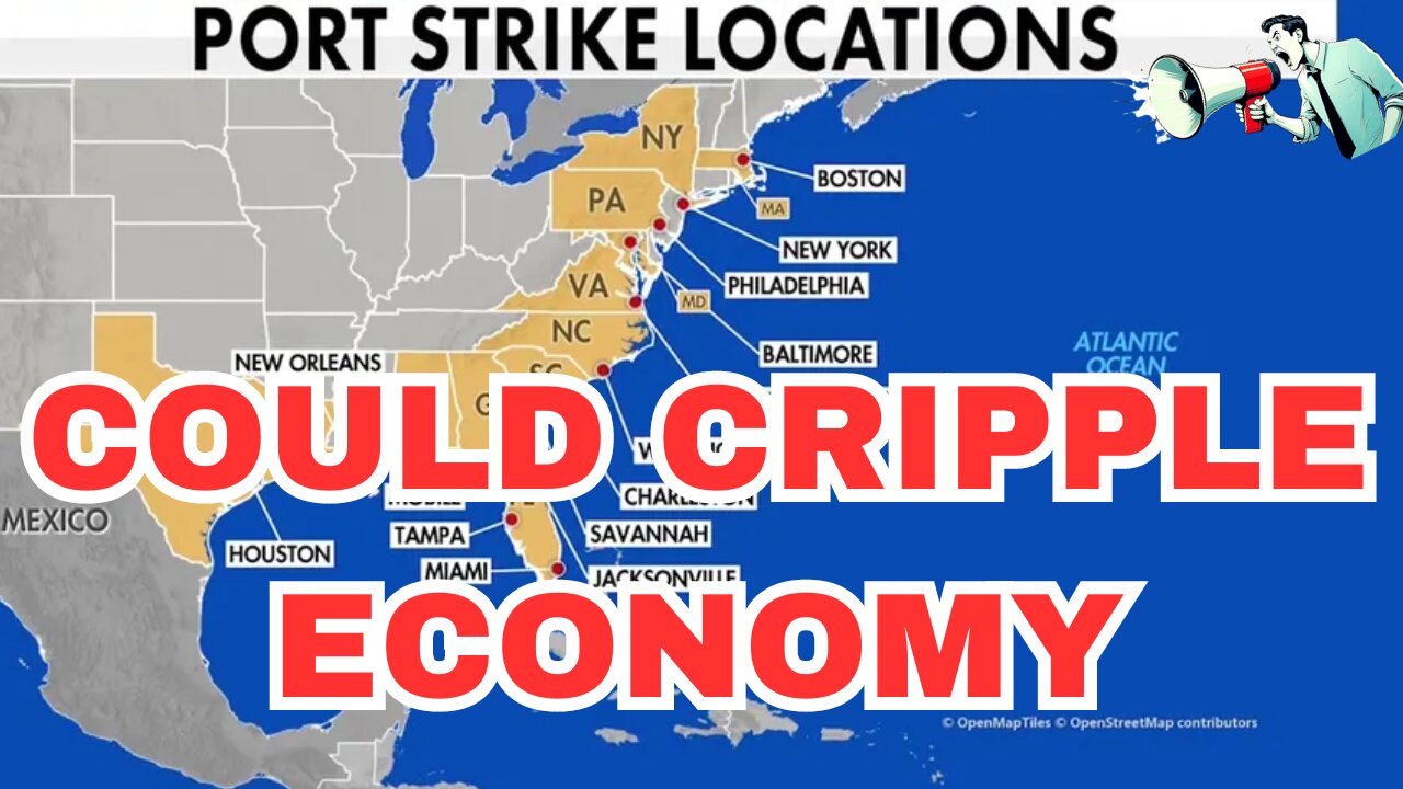 How dockworker strike at U.S ports, could cripple economy