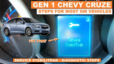 Chevy Cruze - Service StabiliTrak Diagnostics