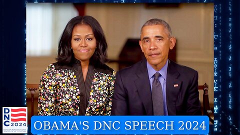 OBAMAS SPEAK AT DNC 2024
