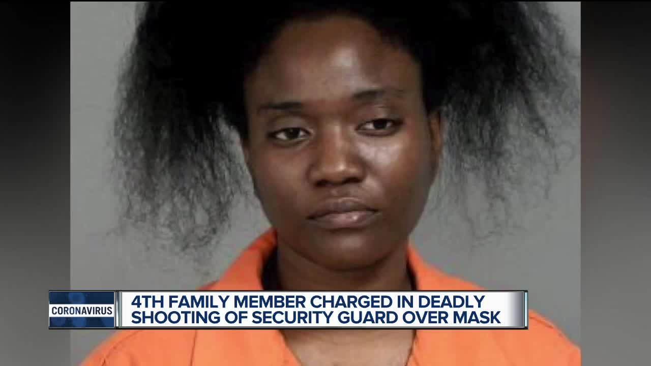Sister of alleged Family Dollar shooter charged in connection to face mask incident