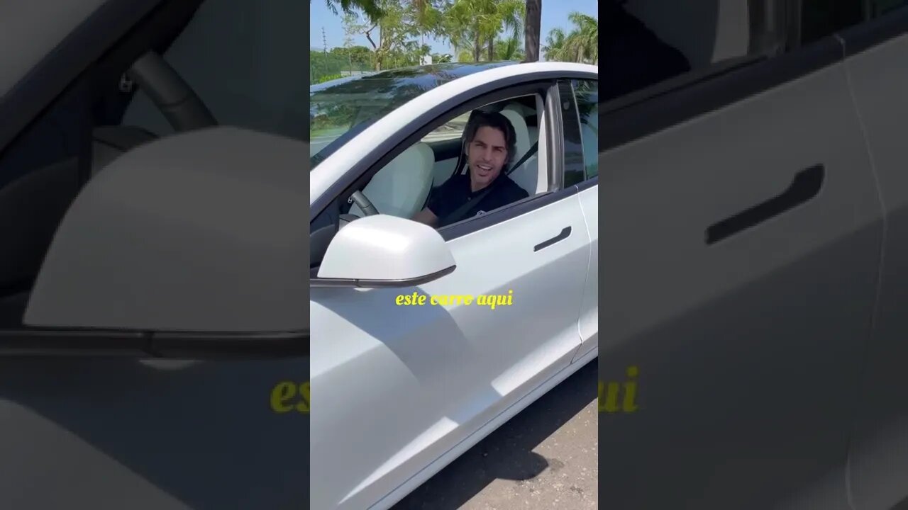 🎥: @comoeufaco_ trocou o Camaro amarelo por um Tesla Uma das entrevistas que mais emocionou