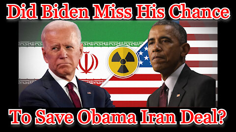 Conflicts of Interest #180: Did Biden Miss His Chance to Save the Iran Nuclear Deal?