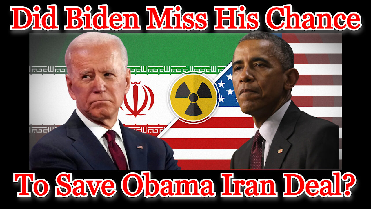 Conflicts of Interest #180: Did Biden Miss His Chance to Save the Iran Nuclear Deal?