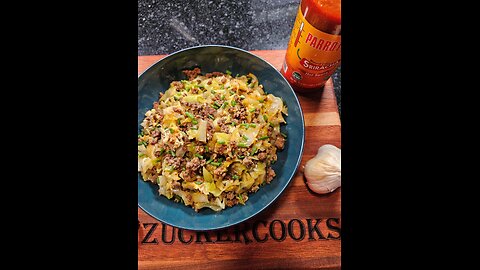 Eggroll in a bowl #easyrecipes