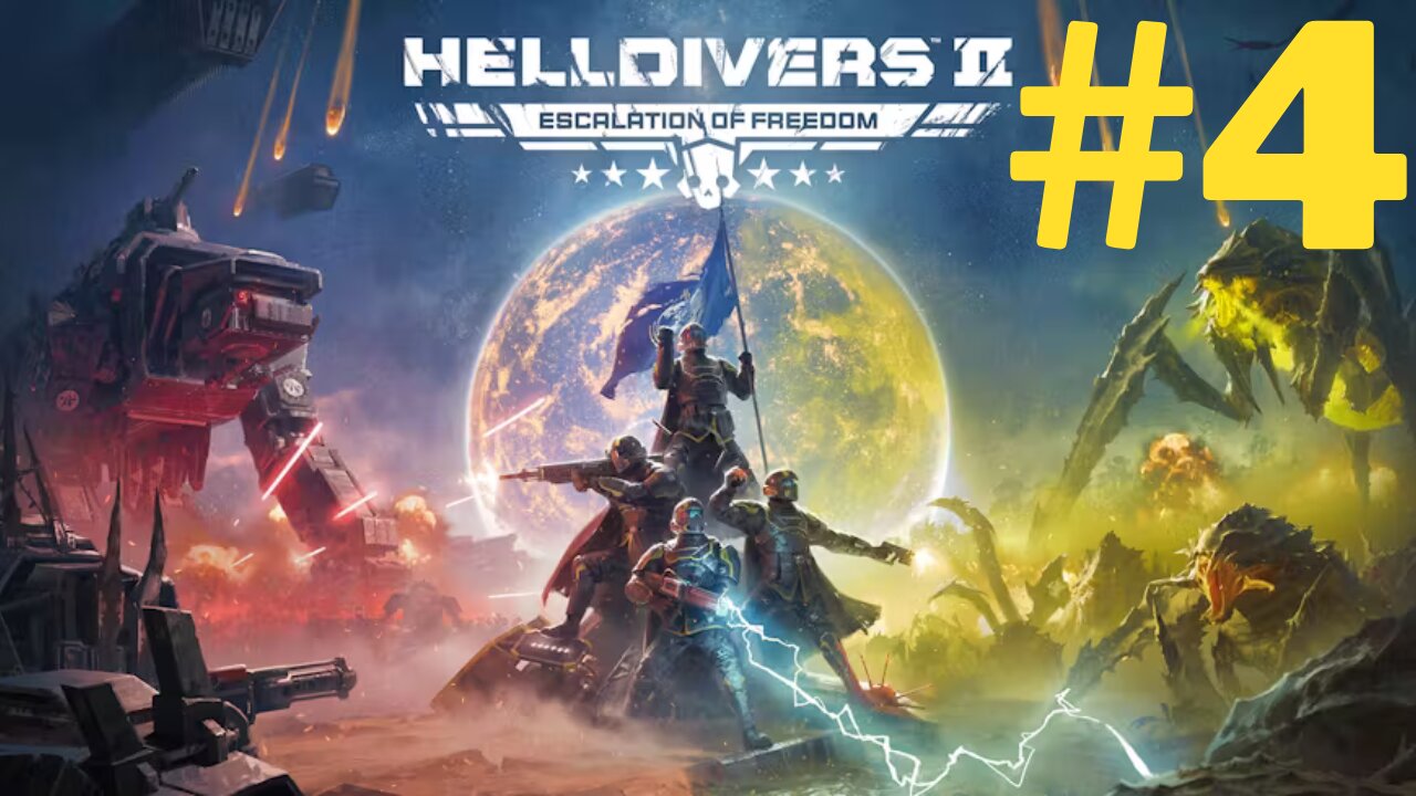 HELLDIVERS 2 - PS5 Gameplay Part 4 and Reactions
