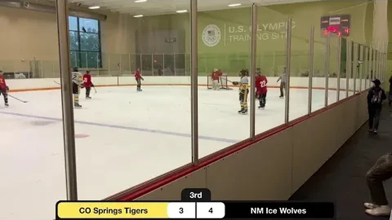 9/10/22 - CO Springs Tigers 18u AAA vs New Mexico Ice Wolves NA3HL