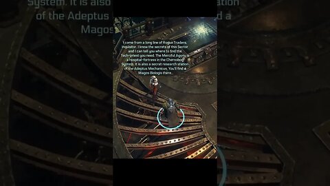 Warhammer 40K Inquisitor martyr get off the ship before it jumps. God knows where.