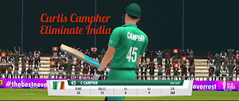 Pakistan VS Ireland t20 WORLD CUP wcc3 game play