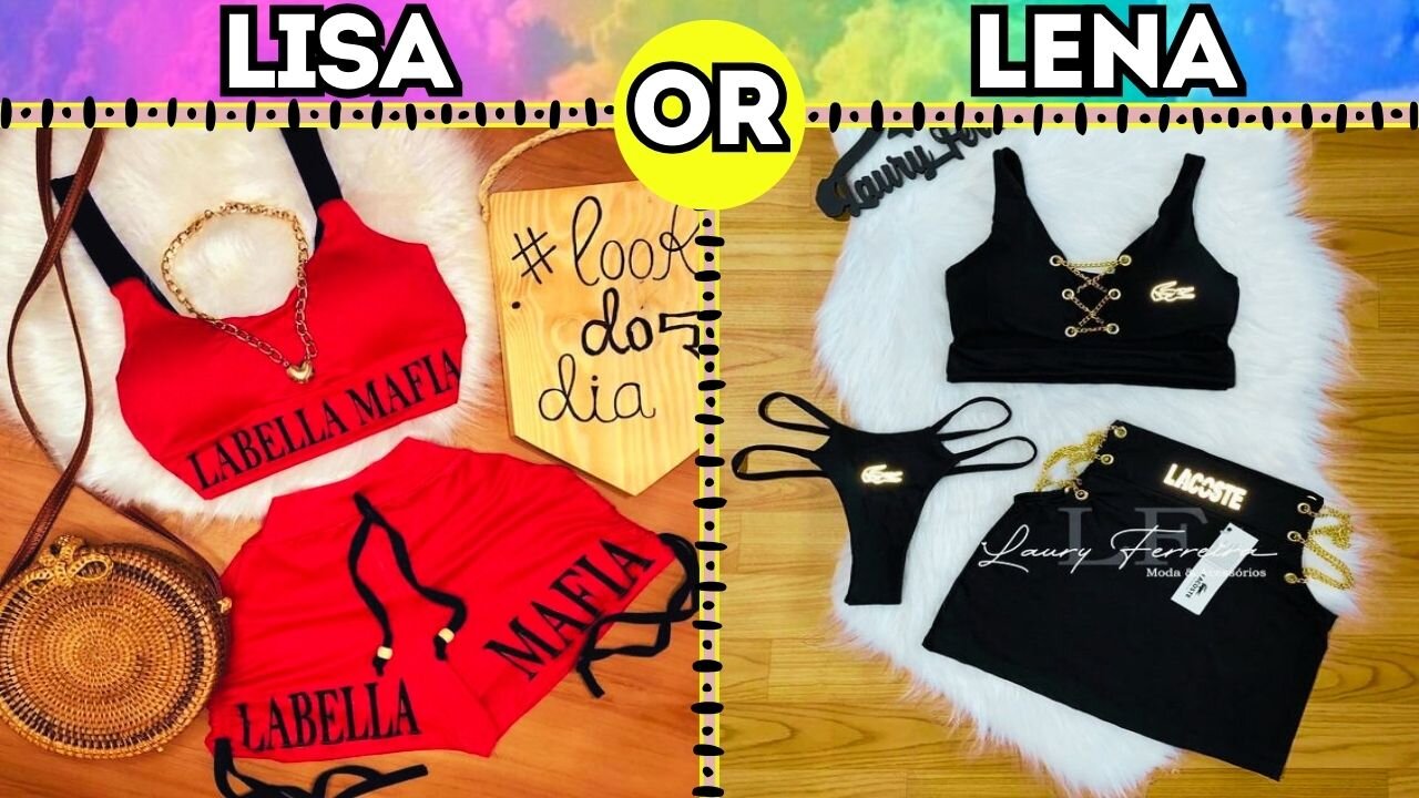 LISA OR LENA 🌟 [FASHION] ♥ #lisa #lisaandlena #lena #lisaorlena #lisalena