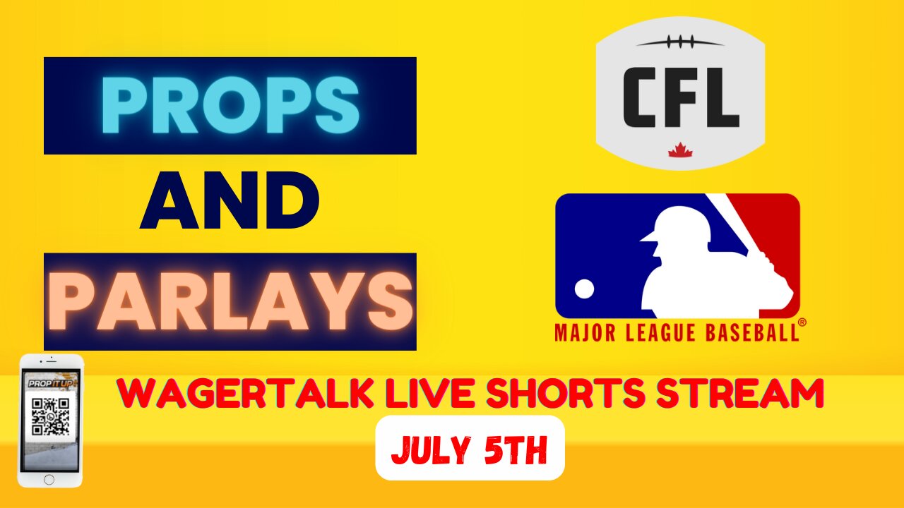 PROPS AND PARLAYS | UFC | CFL | WNBA BEST BETS