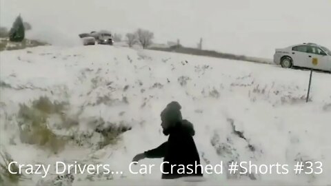 Crazy Drivers ... Car Crashed #Shorts #33