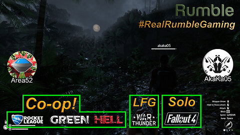 Single player & Co-Op Various Games Live Stream #RealRumbleGaming