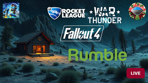 Fallout 4 | LFG Rocket League & WarThunder Gaming Live Stream
