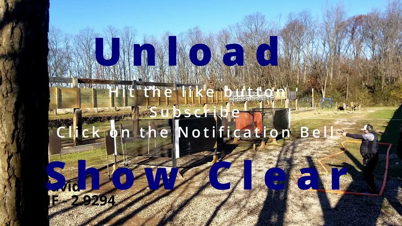 USPSA December Richmond BGC Match Stage 4 #unloadshowclear #uspsa