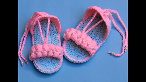 how to make beautiful baby girl shoes .......